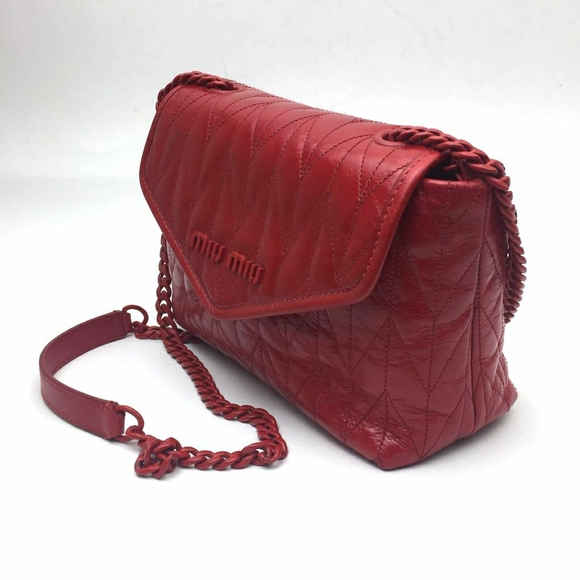 SOLD.  MIU MIU Small Trapuntato Quilted Calfskin … - Picture 7 of 14